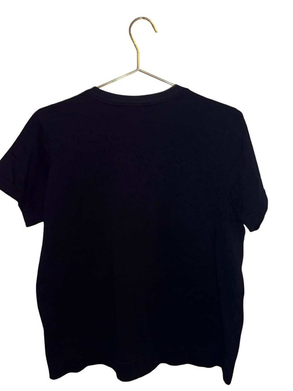 Disney Sequins Black Mickey Mouse Graphic Tee Size Small P2P 22" - Picture 2 of 4